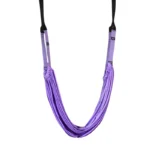 Aerial Yoga Stretch Belt Yoga Rope Lower Waist Trainer Household Wall Rope Inverted Rope Fitness Equipment-Purple