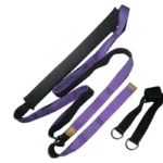 Dance Lower Waist Exerciser Exercise Leg Press Stretch Stretching Equipment Yoga Training with Yoga Aids-Purple