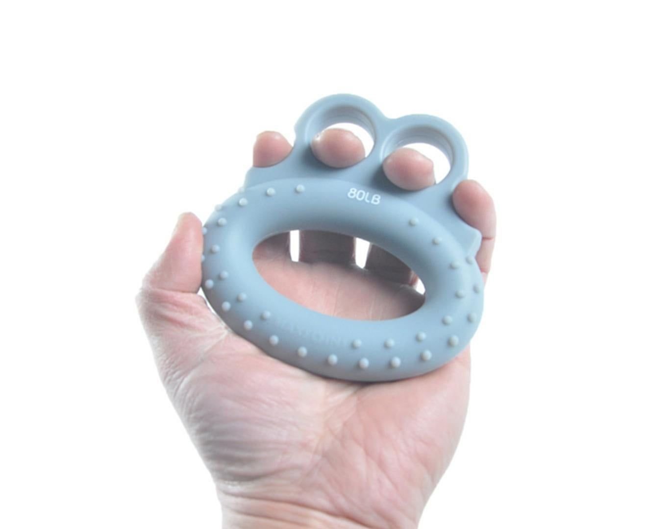 Strength Trainer Frog Points Finger Grip Ring Hand Grip Finger Strengtheners Grey 80Lb 1 Strength Trainer Frog Points Finger Grip Ring Hand Grip Finger Strengtheners Grey 80Lb
