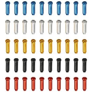 100pcs Brake Cable End Caps Brake Cable Tail Caps Bike Brake Cable End Covers Bike Accessories