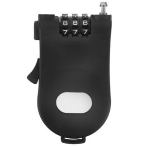 Snowboard Lock Anti-theft Lock Plastic Ski Board Lock Snowboard Lock for Outdoor Use