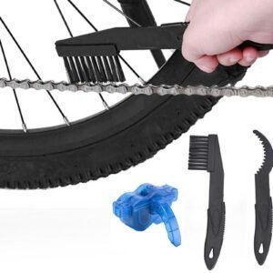 Bicycle Chain Cleaning Kit 360 Degree Rotating Brush Gear Scrubber Tool