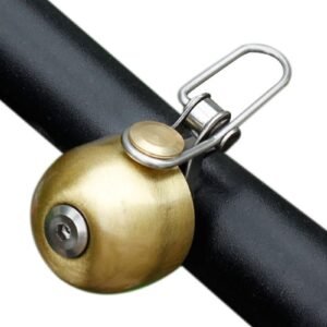 Bike Bell Classic Bicycle Bell Bike Ring Bell Loud Sound Bells for Road Mountain Bike Handlebars -Gold