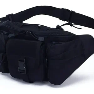 Outdoor Sports Multi-Functional Fanny Pack, Solid Color Camouflage, Anti-Splashing