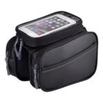 Waterproof Bicycle Bag with 2 Compartments(black)