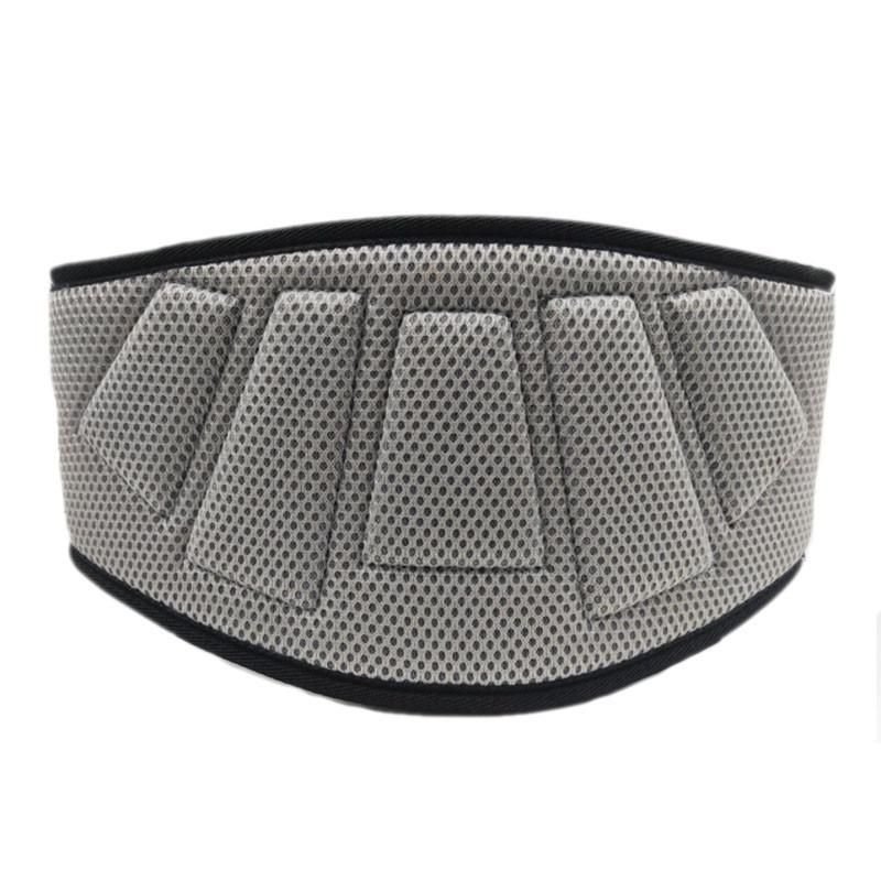 Weightlifting Belt for Men and Women Gray Adjustable Gym Training Powerlifting Back Support Belt Gray XL 2 Weightlifting Belt for Men and Women Gray Adjustable Gym Training Powerlifting Back Support Belt Gray XL - image 2