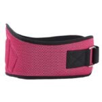 Weightlifting Belt for Men and Women Pink Adjustable Gym Training Powerlifting Back Support Belt Pink S
