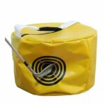 Golf Hitting Bag Golf Power Impact Swing Practice Exercise Equipment Pack – Yellow