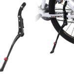 Strong Bike Bicycle Adjustable Side Kickstand Aluminum Alloy Foot Kick Stand for Mountain & Road Bikes