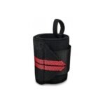 Gym Muscle Support Wrist Straps Weight Lifting Bodybuilding Wraps – Red