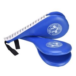 Kickboxing Training Pad Double Kick Taekwondo Design – Blue