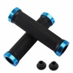 Non-slip Bike Bicycle Handlebar Grips Cycling 130mm – Blue