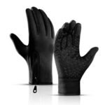 Touch Screen Snow Cycling Hand Gloves – Black XL