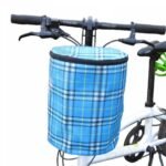 Detachable Bike Bicycle Front Basket(Blue)