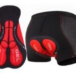 Silicone Gel Padded Cycling Underwear for Mountain Road – L