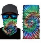 Cycling Mask Neck Tube Warmer Reusable Windproof Scarf UV Resistance Outdoor Sports Washable Face Neck Mask Cover(Green)