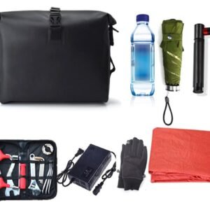 9L Bike Handlebar Bag Cycling Front Frame Tube Bag Bicycle Front Storage Pouch