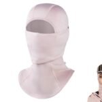 Windproof Thermal Face Mask Headgear for Outdoor Sports – Sakura Pink
