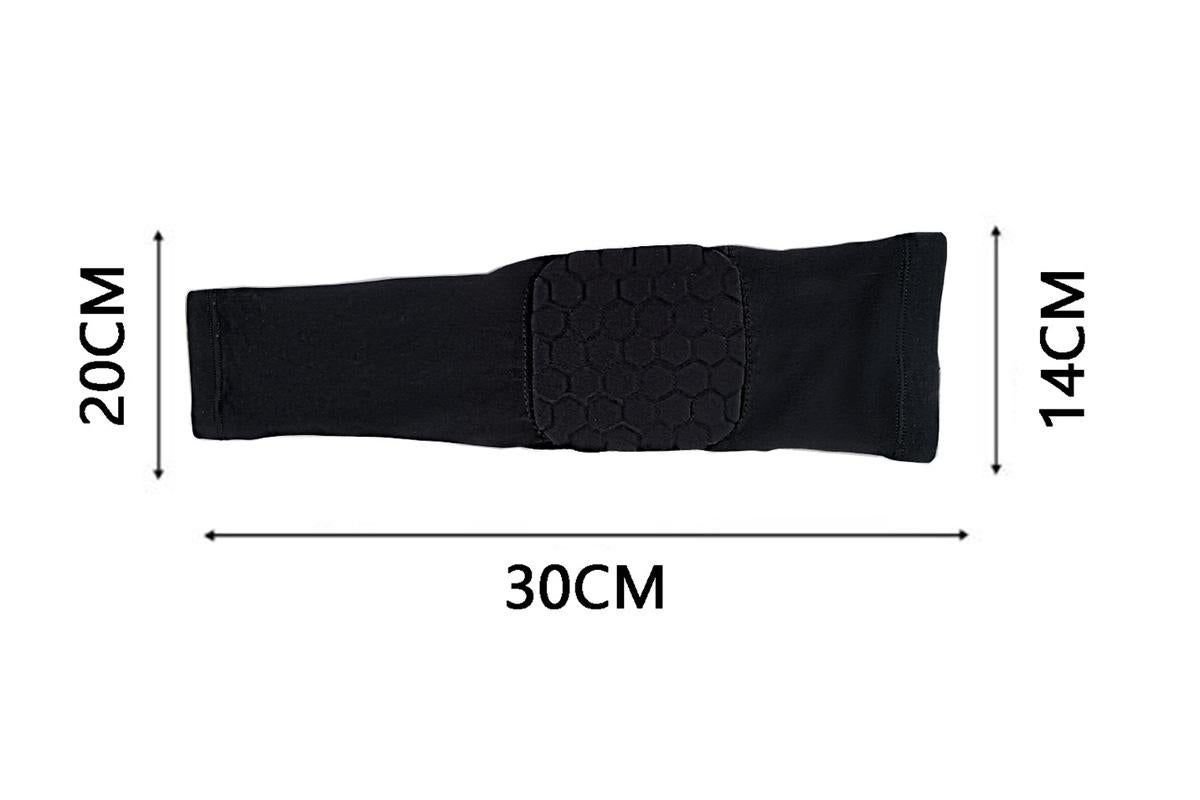 2 Pcs Tennis Elbow Compression Support Sleeve for Golfers Elbow Pain Relief Workout Weightlifting Elbow Brace with Honeycomb Lining -Black / M 5 2 Pcs Tennis Elbow Compression Support Sleeve for Golfers Elbow Pain Relief Workout Weightlifting Elbow Brace with Honeycomb Lining -Black / M - image 5