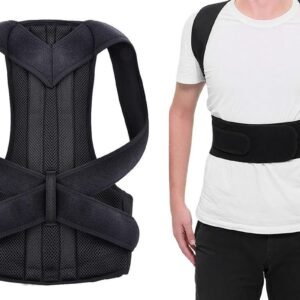 Adjustable Posture Corrector Full Back Shoulder Support Brace for Adults – 3XL