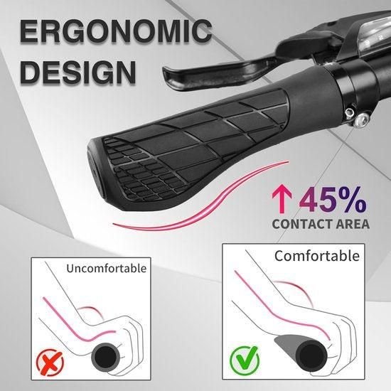 Bicycle Grips Mountain Bike 1 Pair Including Installation Tools Ergonomic - Green Gripps Handlebar Grips Tape & Pads 4 Bicycle Grips Mountain Bike 1 Pair Including Installation Tools Ergonomic – Green Gripps Handlebar Grips Tape & Pads - image 4