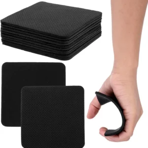 10Pcs Gym Workout Lifting Grips for Men & Women Pull up Weightlifting Hand Grips No Sweaty Hands – Black