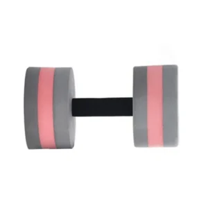 1PC Water Dumbbells EVA Floating Foam Dumbbells Aerobic Exercise Swimming Pool Resistance Fitness Tools – Gray
