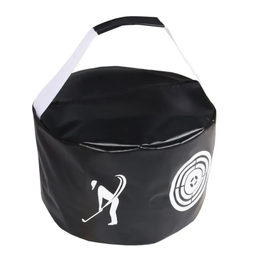 Golf Hitting Bag Batting Bag Strength Improvement Accuracy Exerciser Swing Kit Beginners Aid - Black 1 Golf Hitting Bag Batting Bag Strength Improvement Accuracy Exerciser Swing Kit Beginners Aid – Black