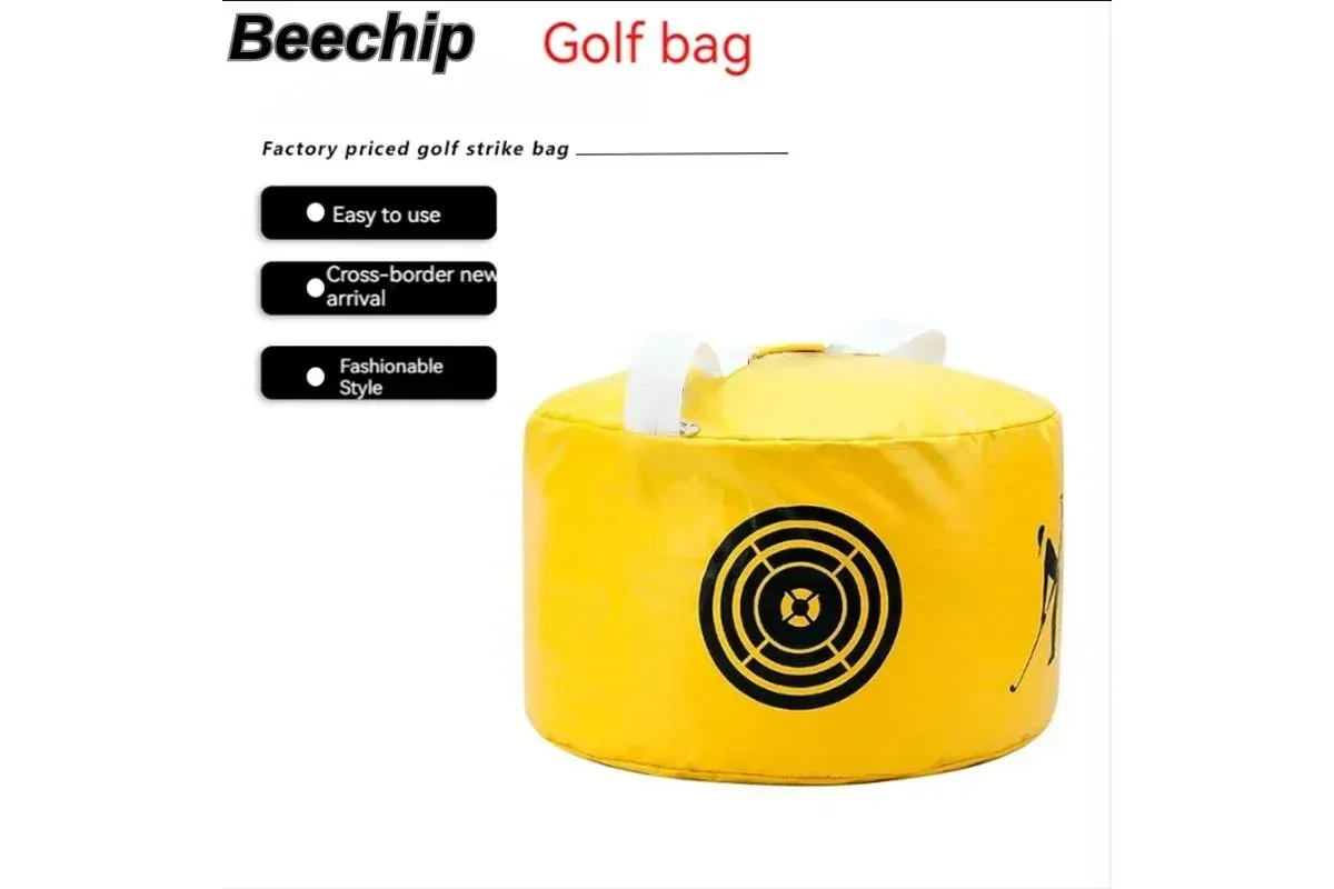 Golf Hitting Bag Batting Bag Strength Improvement Accuracy Exerciser Swing Kit Beginners Aid - Black 2 Golf Hitting Bag Batting Bag Strength Improvement Accuracy Exerciser Swing Kit Beginners Aid – Black - image 2
