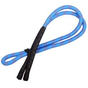 Golf Swing Practice Trainer Rope for Beginners Golf Gesture Correction Portable – Blue With Black