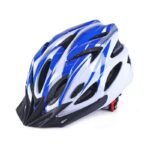 Cycling Helmet PC EPS OEM One Piece Unisex White Blue Average size 54-61cm