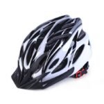 Cycling Helmet PC EPS OEM One Piece Unisex Black and White Average size 54-61cm