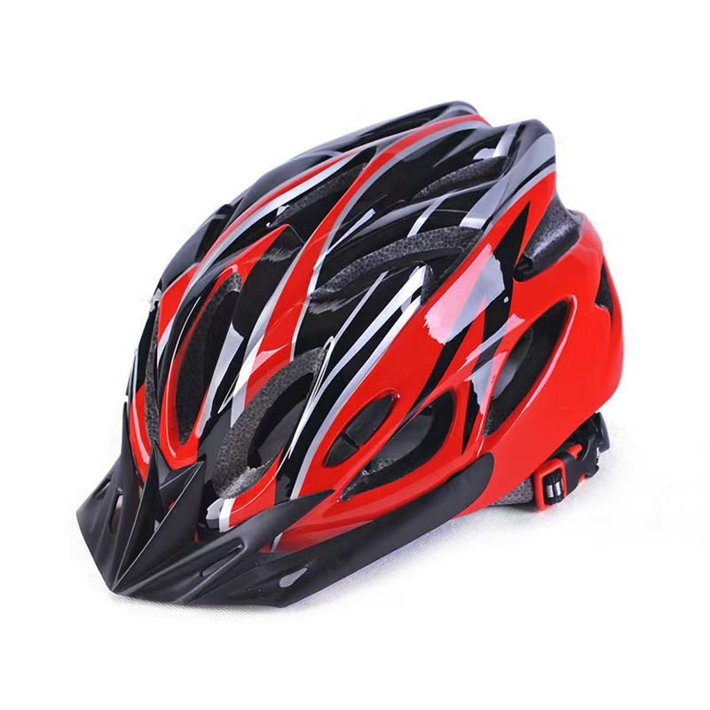 Cycling Helmet PC EPS OEM One Piece Unisex Black Red Average size 54-61cm 1 Cycling Helmet PC EPS OEM One Piece Unisex Black Red Average size 54-61cm
