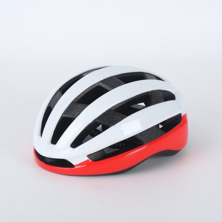 BADIAN Adult Cycling Helmet PC EPS Mountain Road White Red L(58-61cm) 1 BADIAN Adult Cycling Helmet PC EPS Mountain Road White Red L(58-61cm)