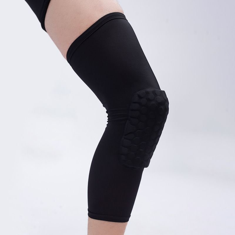 Pro Honeycomb Knee Pads Regular Script Spandex Black, white, red, blue, yellow, green, purple XL Size: XL; Circumference 10cm above knee (cm): 45 - 50; Circumference 10cm below knee (cm): 40 - 45; Suitable fit: heavier build 3 Pro Honeycomb Knee Pads Regular Script Spandex Black, white, red, blue, yellow, green, purple XL Size: XL; Circumference 10cm above knee (cm): 45 – 50; Circumference 10cm below knee (cm): 40 – 45; Suitable fit: heavier build - image 3