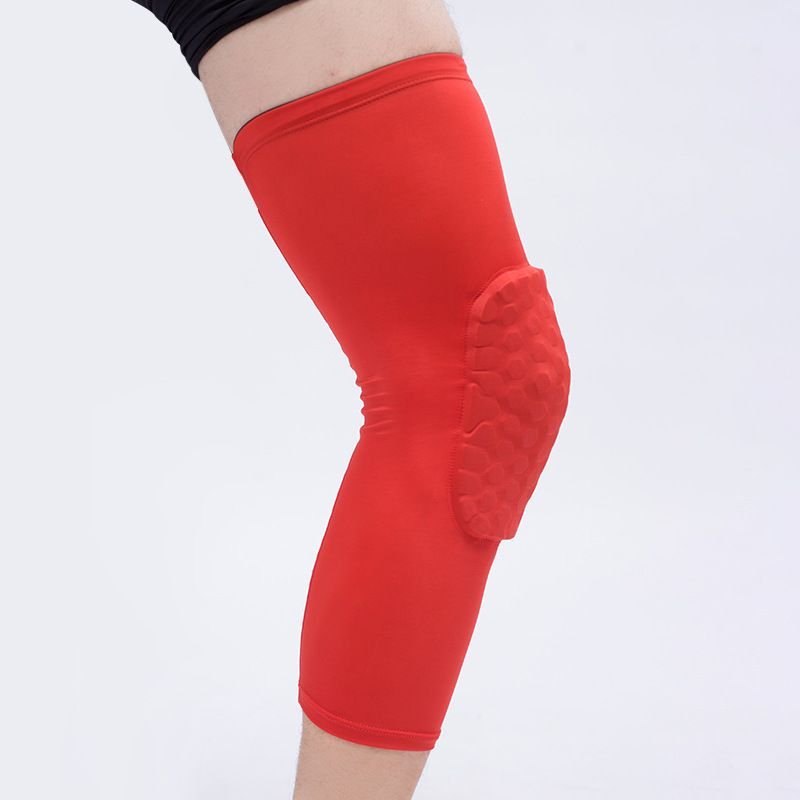 Pro Honeycomb Knee Pads Regular Script Spandex Black, white, red, blue, yellow, green, purple XL Size: XL; Circumference 10cm above knee (cm): 45 - 50; Circumference 10cm below knee (cm): 40 - 45; Suitable fit: heavier build 5 Pro Honeycomb Knee Pads Regular Script Spandex Black, white, red, blue, yellow, green, purple XL Size: XL; Circumference 10cm above knee (cm): 45 – 50; Circumference 10cm below knee (cm): 40 – 45; Suitable fit: heavier build - image 5