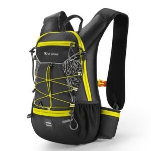 Cycling Backpack Biking Backpack West Biking High-Quality Backpack Organized – Yellow – Size L