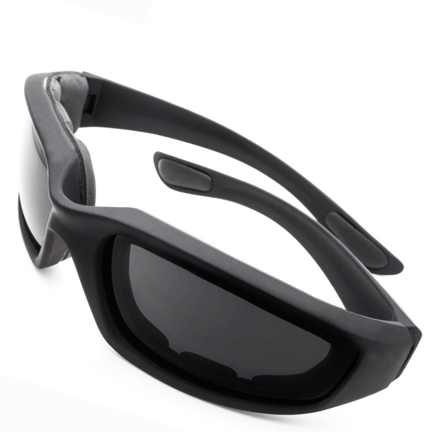 3pcs Chopper Foam Padded Motorcycle Riding Glasses Sunglasses Windproof Goggles 4 3pcs Chopper Foam Padded Motorcycle Riding Glasses Sunglasses Windproof Goggles - image 4