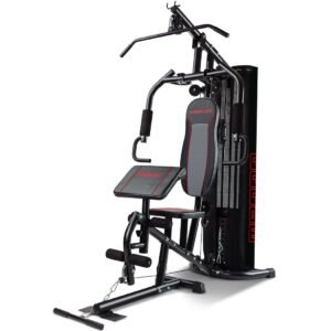 PROFLEX Multi-Station Compact Home Gym Set, 150lbs Weight Plates- M8000