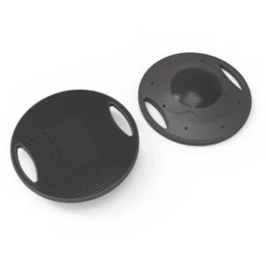 Social Hike Balance Board Wobble 41cm – Non-Slip Round Exercise Trainer Black