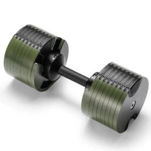 Powertrain Eon Dial-Up 36KG Adjustable Dumbbell – Green