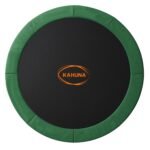 Kahuna 6ft Trampoline Replacememnt Safety Pad Cover and Spring Jumping Bounce Mat Green