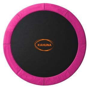 Kahuna 6ft Replacement Trampoline Safety Pad Cover and Jumping Spring Mat – Pink
