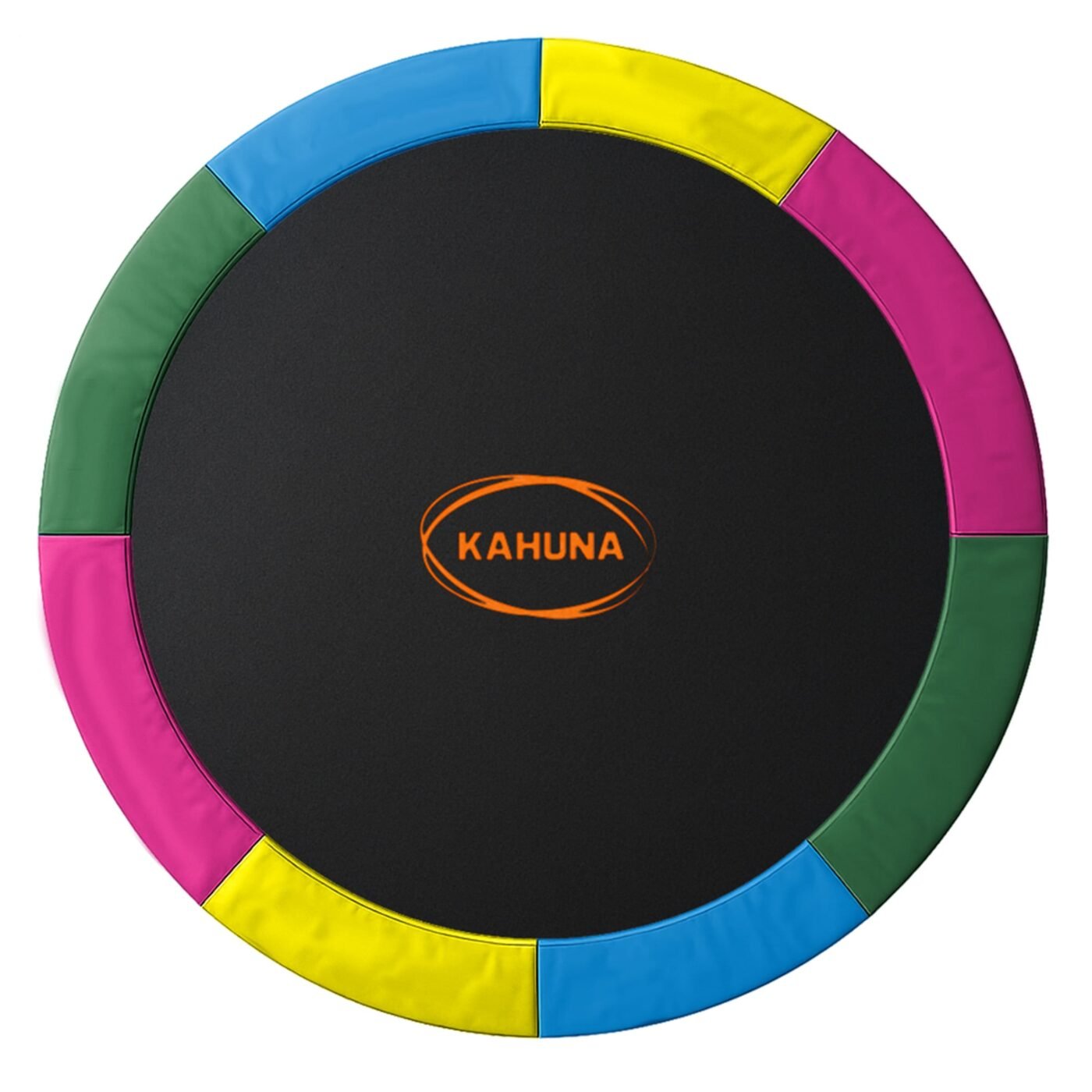Kahuna 6ft Trampoline Replacememnt Safety Pad Cover and Spring Jumping Bounce Mat Rainbow 1 Kahuna 6ft Trampoline Replacememnt Safety Pad Cover and Spring Jumping Bounce Mat Rainbow