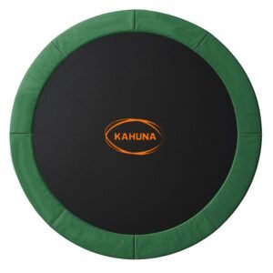 Kahuna 14ft Replacement Trampoline Safety Pad Cover and Jumping Spring Mat – Green