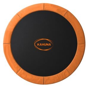 Kahuna 14ft Replacement Trampoline Safety Pad Cover and Jumping Spring Mat – Orange