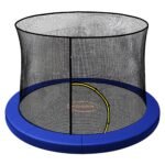 Kahuna 6ft Replacement Trampoline Safety Pad Cover and Safety Net Set Blue