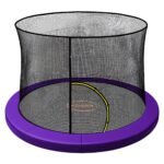 Kahuna 6ft Trampoline Pad and Net – Purple