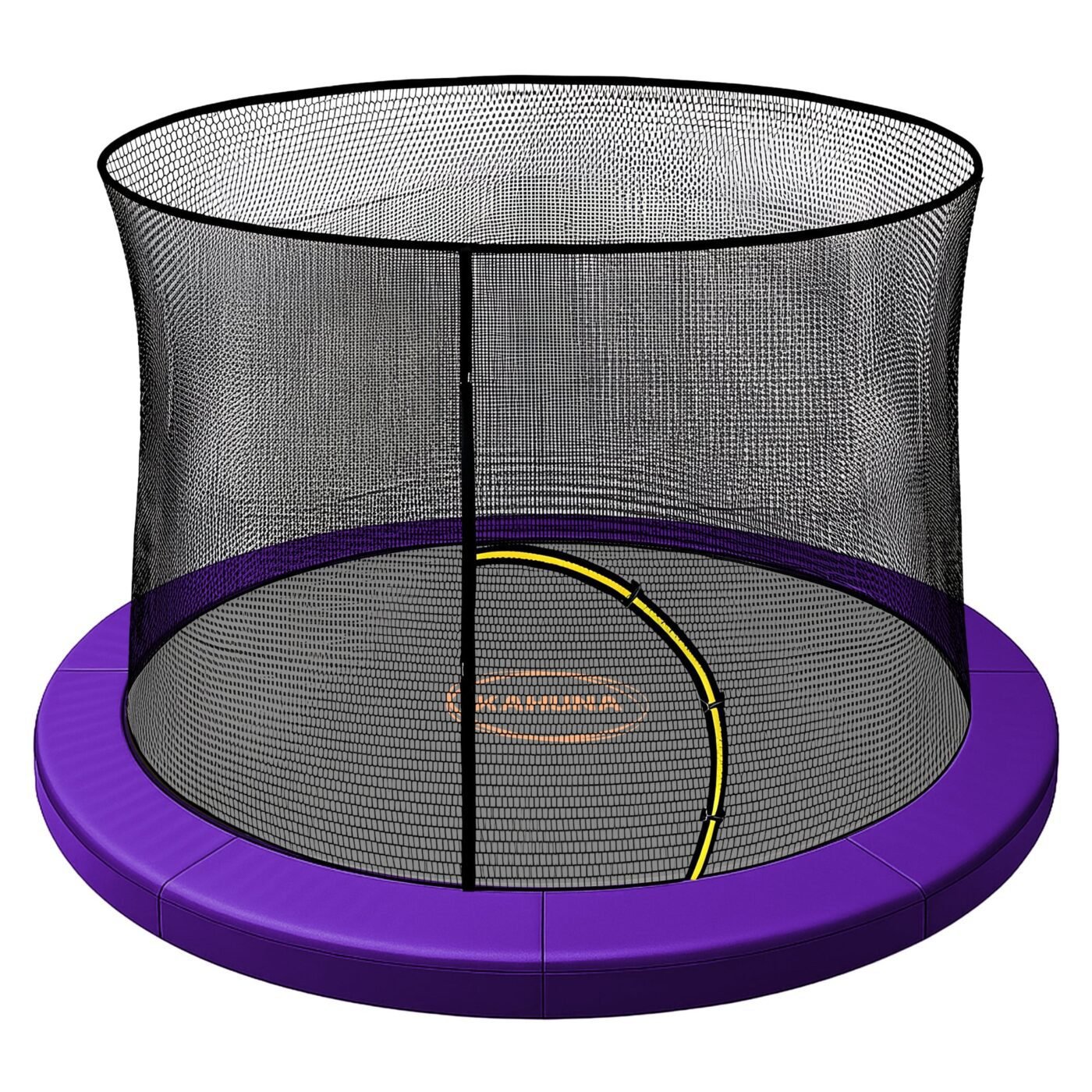 Kahuna 14ft Trampoline Pad and Net - Purple 1 Kahuna 14ft Trampoline Pad and Net – Purple