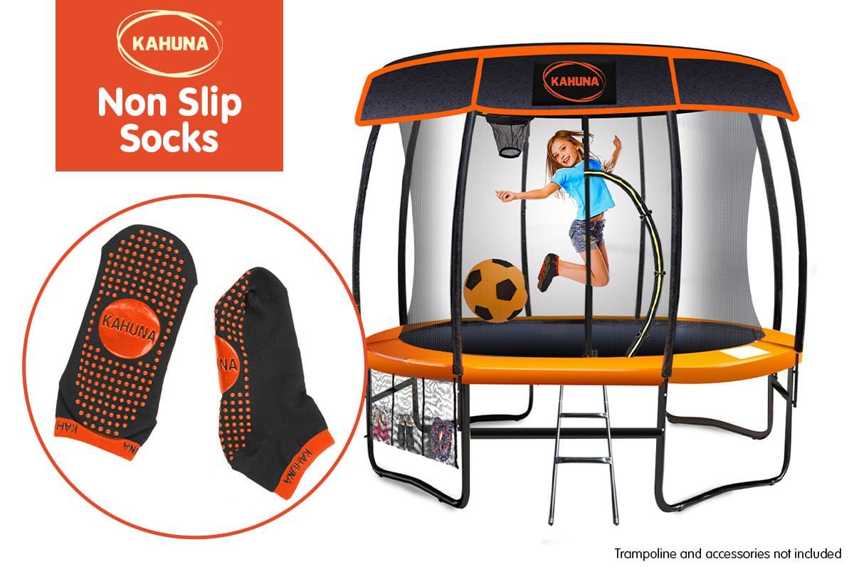 Kahuna Kids Safety Anti-Slip Trampoline Socks - Medium 4 Kahuna Kids Safety Anti-Slip Trampoline Socks – Medium - image 4